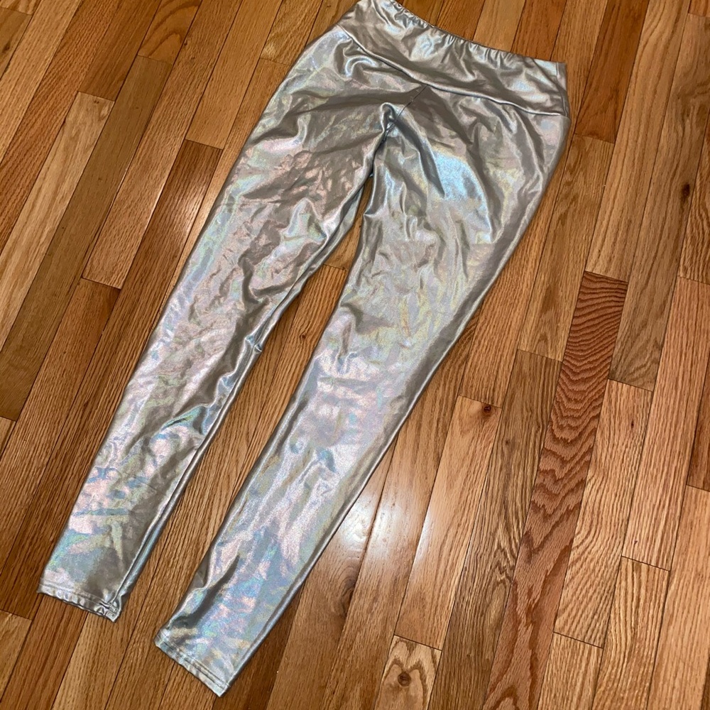 ***SOLD***Holographic Leggings
